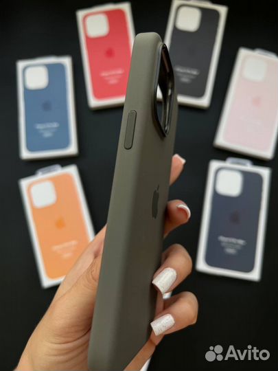 Чехол Silicone case magsafe iPhone 15pro / pro max