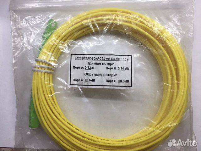 Патч корд оптический