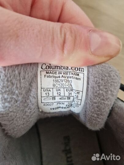 Ботинки детские Columbia 31р