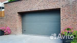 Секционные ворота гаражные автоматические