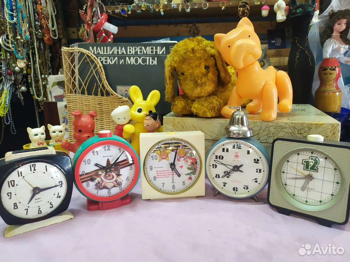 Будильники Янтарь СССР рабочие