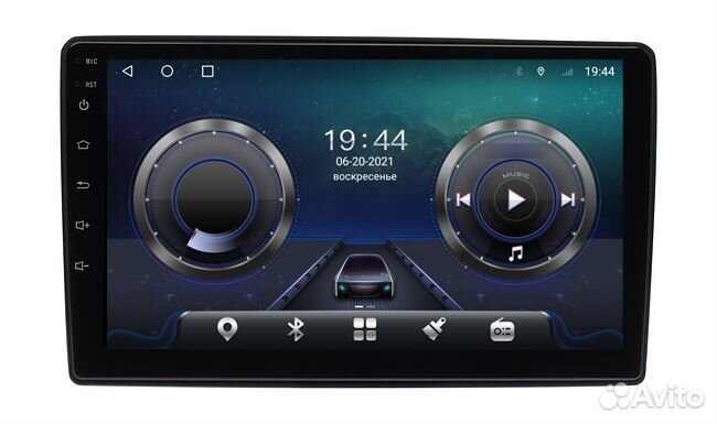 Штатная магнитола для Toyota Auris на Android