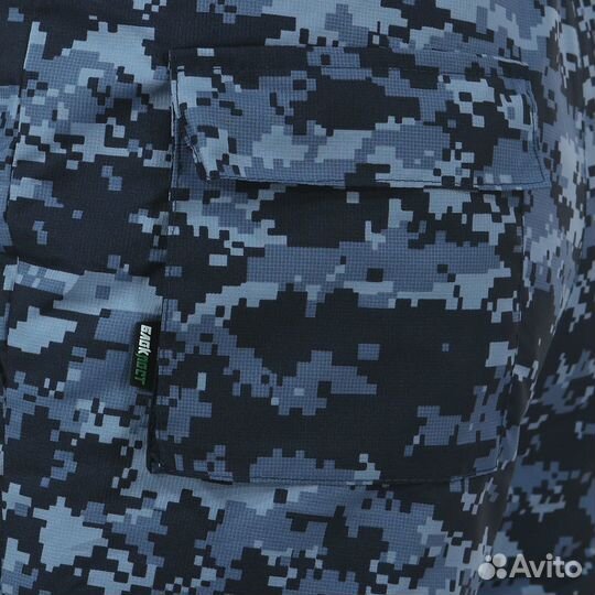 Брюки утепленные гвардия точка синяя