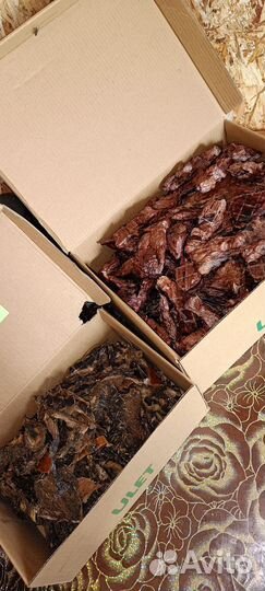 Сушеные вкусняшки для собак