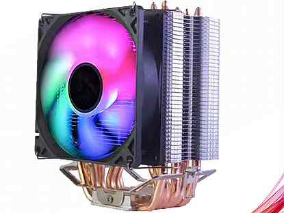 Башня RGB для CPU 180Вт 6 медных трубок