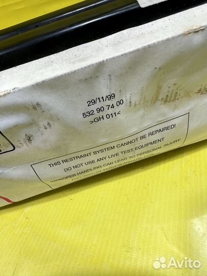 Подушки безопасности и блок SRS Rover 75