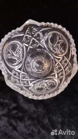 Конфетница хрусталь времен СССР