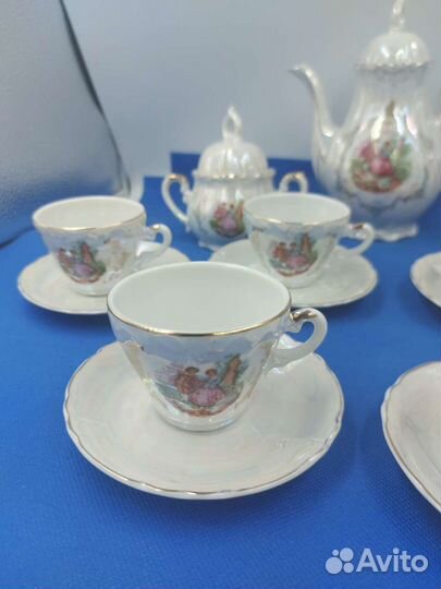 Старинный Сервиз кофейный Мадонна Япония