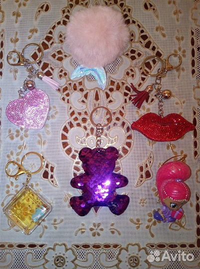 Брелоки новые, оригинальные