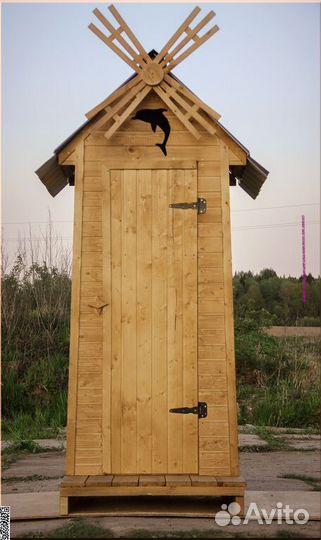 Уличный туалет с установкой HAT114