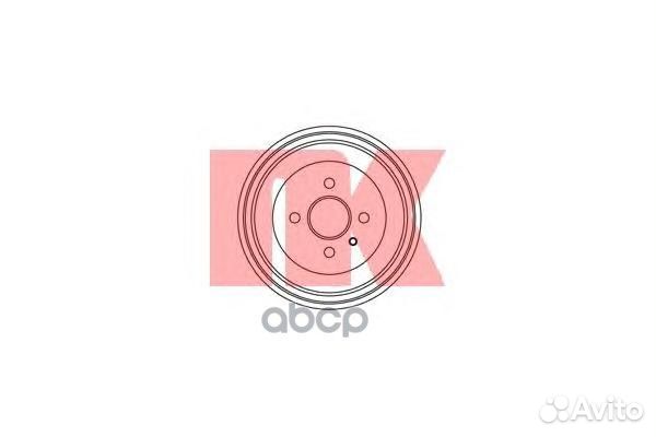 Барабан тормозной Opel Astra Vecta Zafira 91