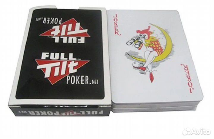 Карты игральные пластиковые poker full tilt