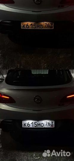 Подсветка номера светодиодная Opel Chevrolet LED
