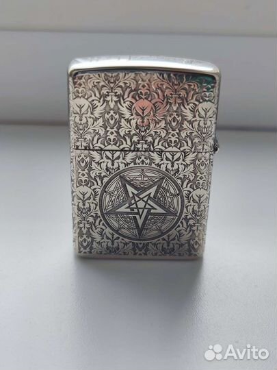 Зажигалка zippo король ночи armor sterling