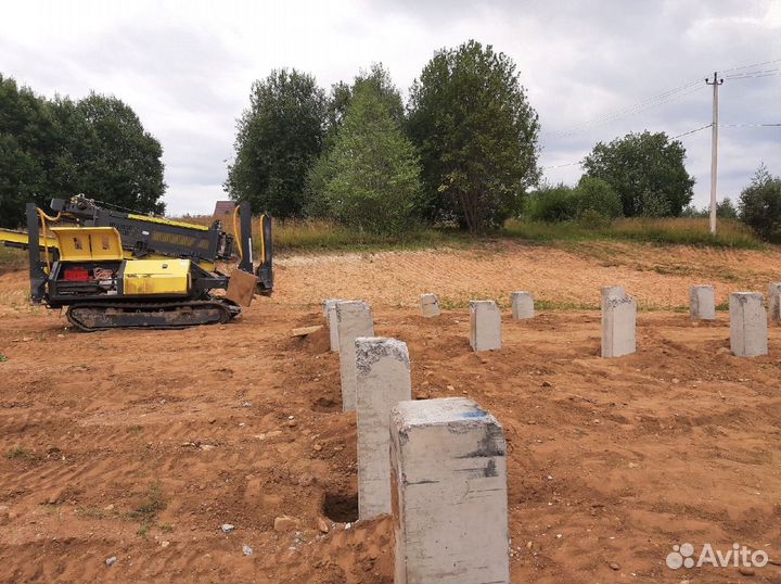 Сваи жб для фундамента