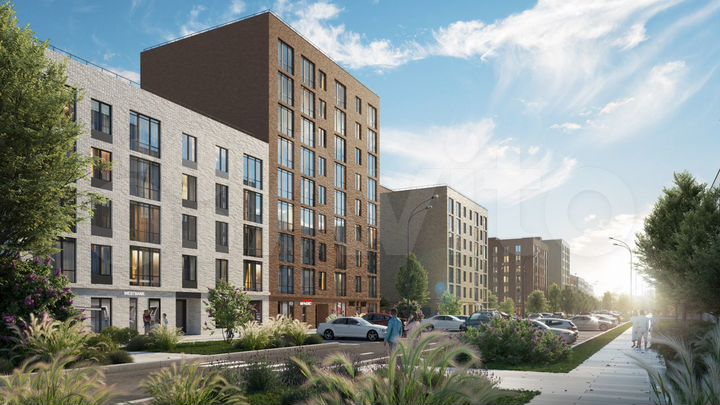 1-к. квартира, 42,6 м², 6/7 эт.