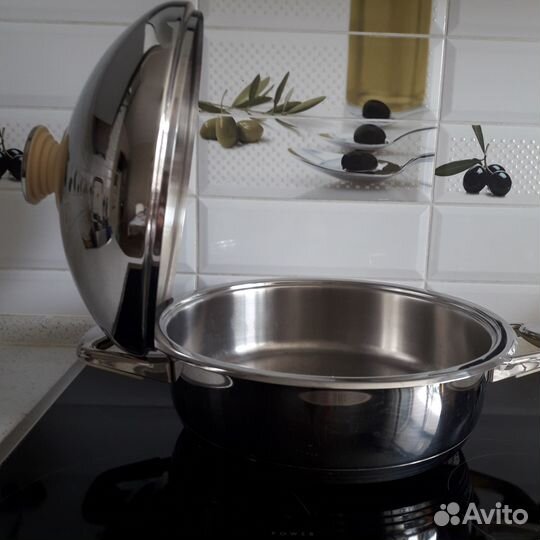 Сотейник Zepter, объем 4,9 л, диаметр 28 см