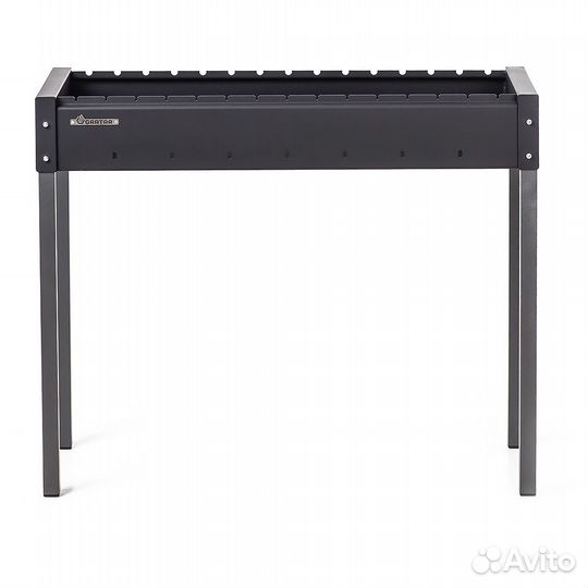 Классический мангал из стали 3мм, высокий