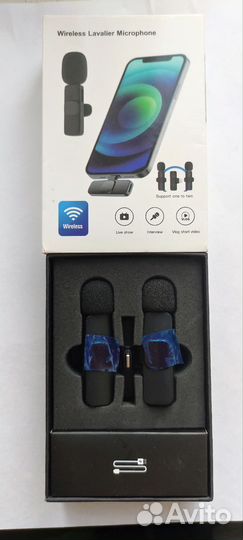 Мини петличные микрофоны для iPhone