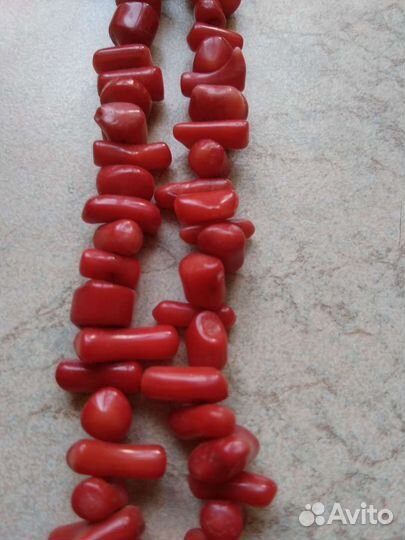 Бусы коралл,бирюза