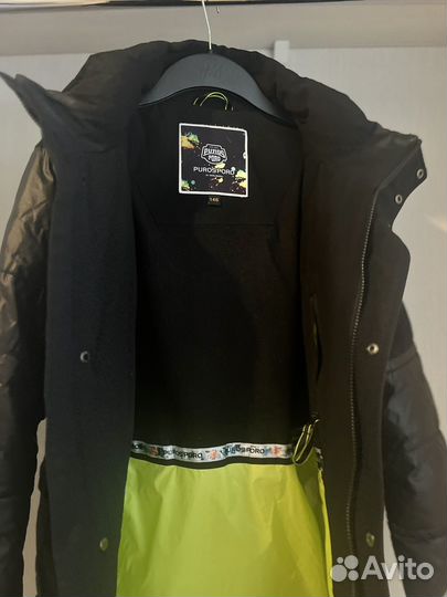 Пуховик на подростка мальчика