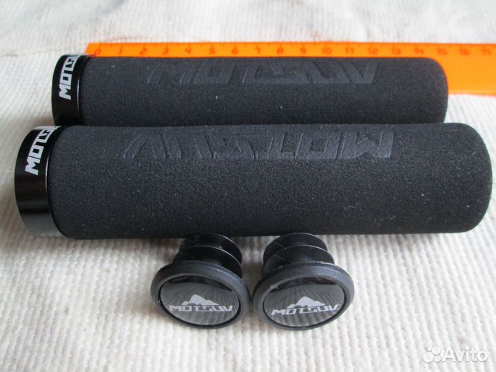 Грипсы Неопрен lock-on с грипстопом, 22.2 мм,128мм