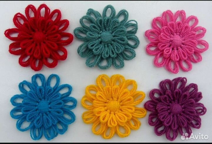 Набор для плетения цветов в технике Тенерифе