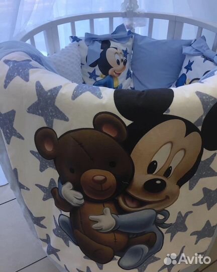 Бортики в кроватку новые