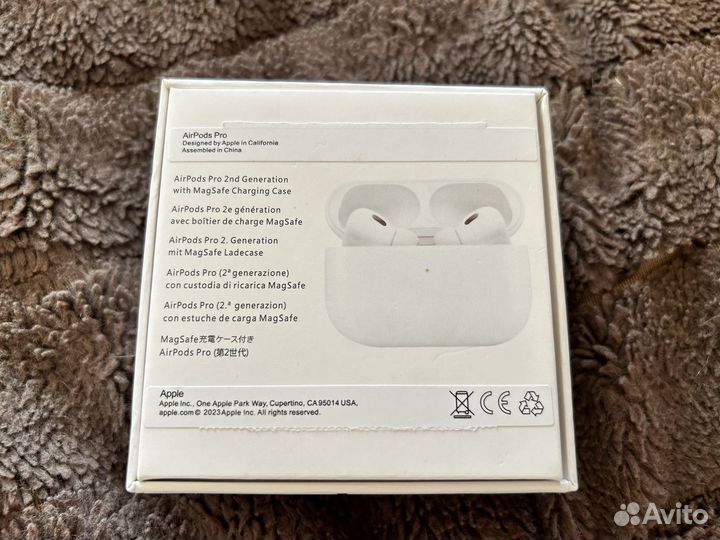 Беспроводные наушники apple airpods pro 2