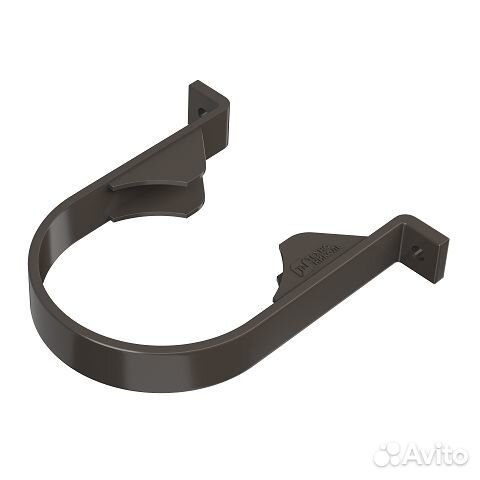 Хомут трубы пвх 125/82, Цвет Темно-коричневый