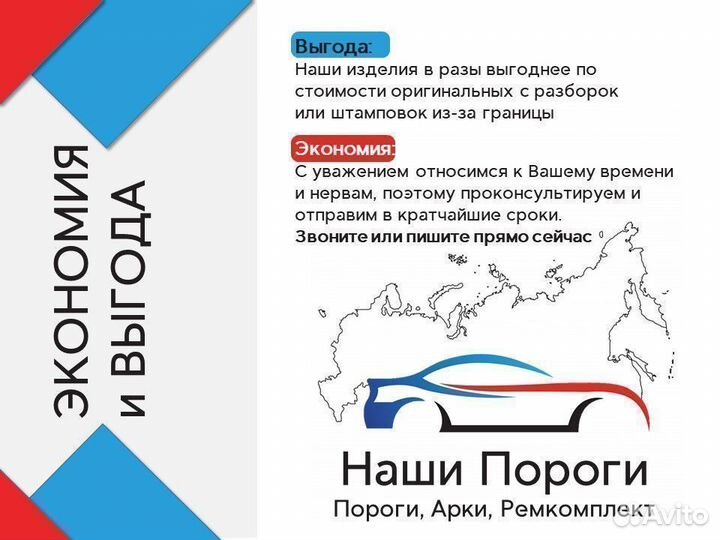 Пороги на Daewoo Nexia