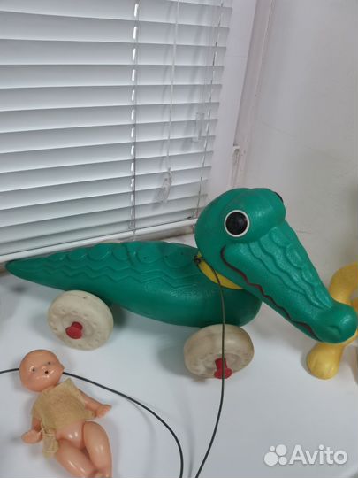 Пластмассовые игрушки времён СССР 5 штук