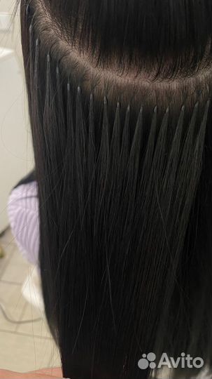 Наращивание волос на дому