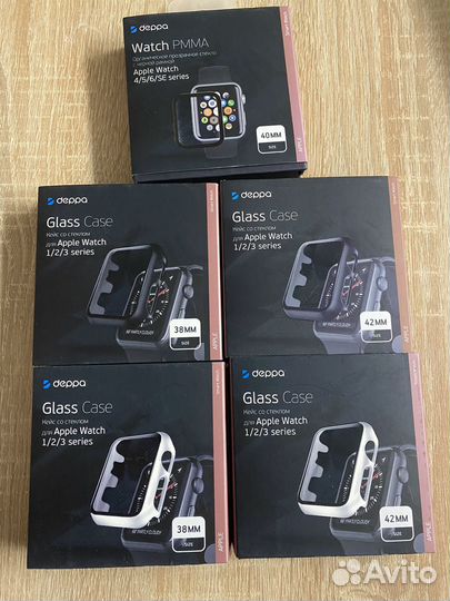 Защитное стекло на apple watch