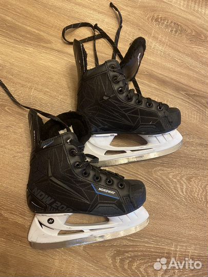 Коньки хоккейные 34 размер