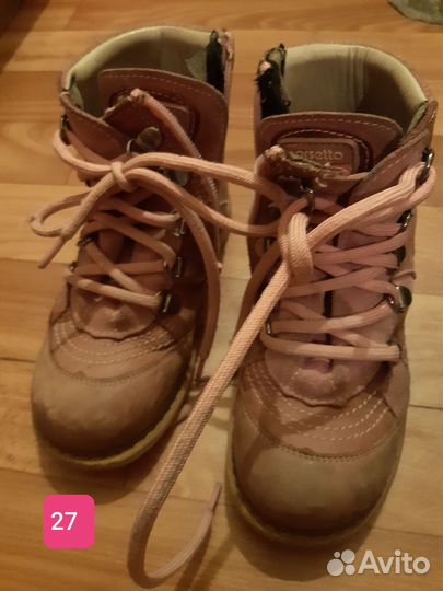 Обувь для девочки 24-27 размер