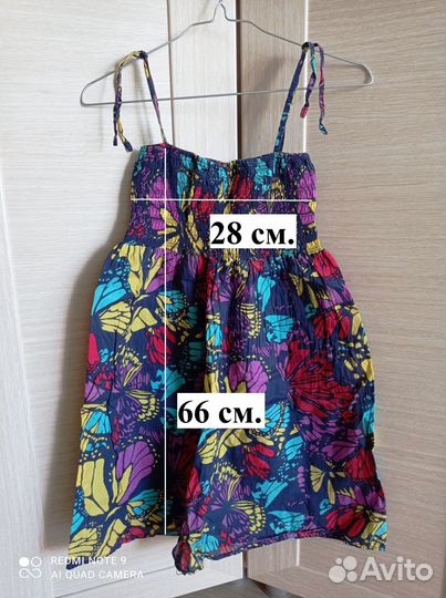 Одежда летняя на девочку, р-р 128-140