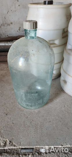 Бутыль стеклянная 20 литров