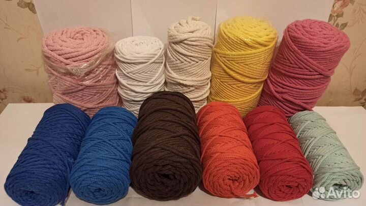 Шнур для плетения макраме