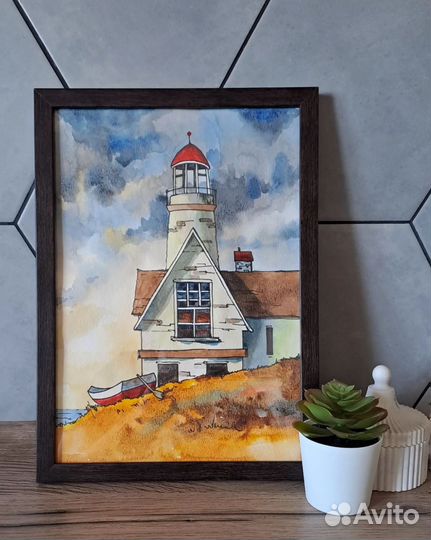 Картина акварель