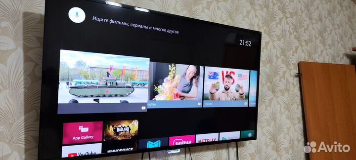 Телевизор philips 4K android. 40' (102см)