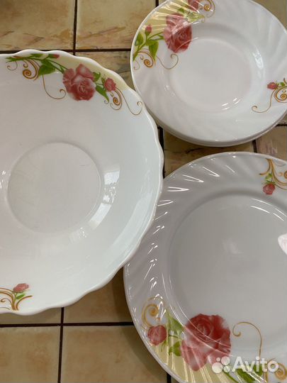 Тарелки разные (часть новые)