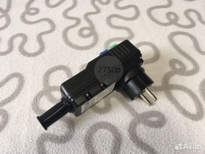 Вилка узо под кабель 16А, 30мА, 220В