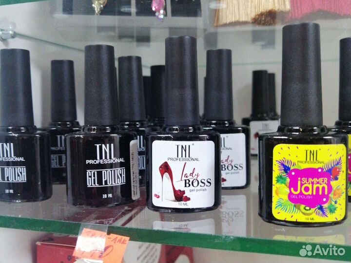 Гель лак TNL, Блюскай база, топ, праймеры