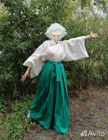 Костюм Мизуки, косплей из аниме очень приятно бог