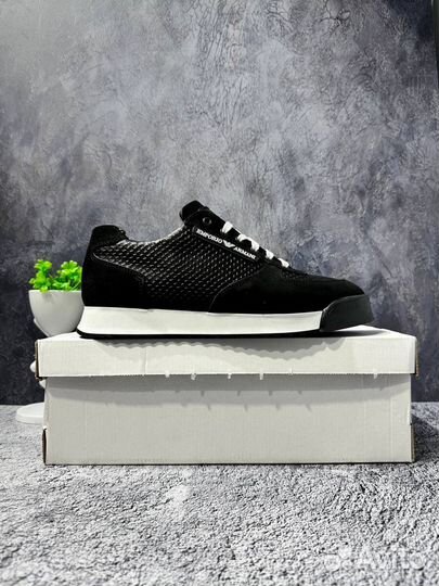 Кеды мужские emporio armani black