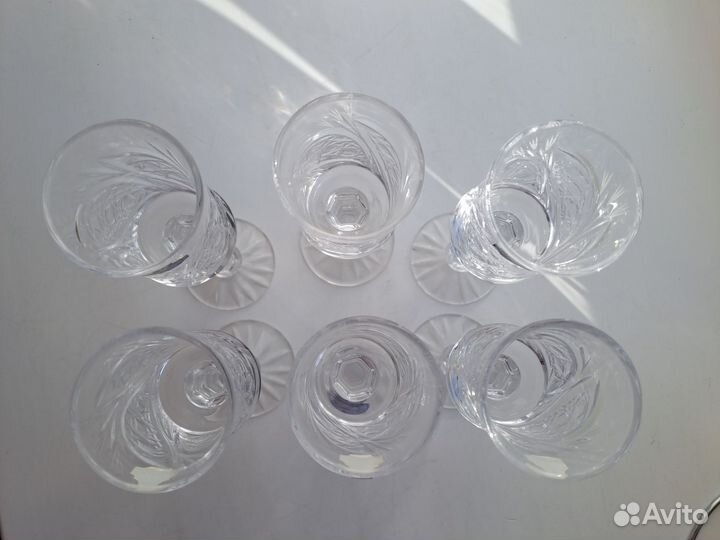 Рюмка на ножке хрусталь СССР