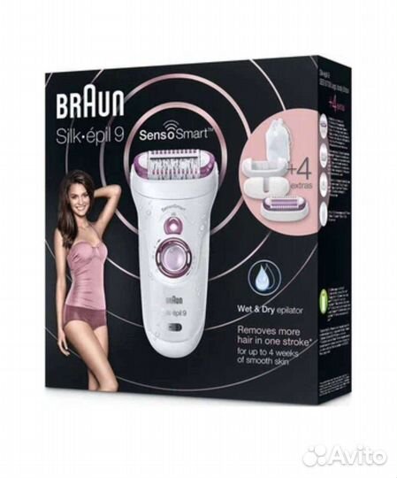 Эпилятор braun silk epil 9/700 новый