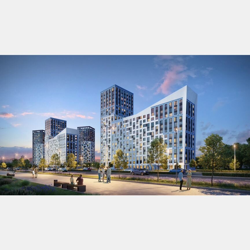 Квартира-студия, 27,5 м², 14/23 эт.