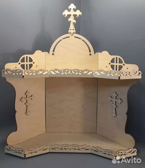 Угловая полка для икон